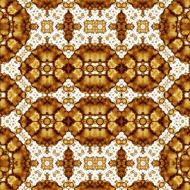 Kusursuz soyut desen. Kaleydoskop dokusu. Modern sanat modeli ve arkaplan