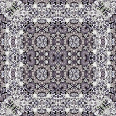 Kusursuz soyut desen. Kaleydoskop dokusu. Modern sanat modeli ve arkaplan