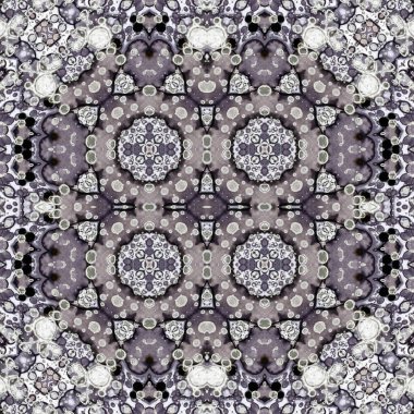 Kusursuz soyut desen. Kaleydoskop dokusu. Modern sanat modeli ve arkaplan