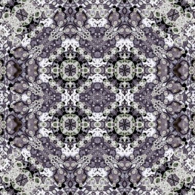 Kusursuz soyut desen. Kaleydoskop dokusu. Modern sanat modeli ve arkaplan