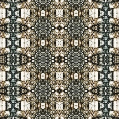 Kusursuz soyut desen. Kaleydoskop dokusu. Modern sanat modeli ve arkaplan