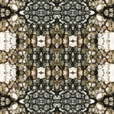 Kusursuz soyut desen. Kaleydoskop dokusu. Modern sanat modeli ve arkaplan