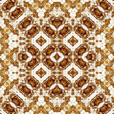 Kusursuz soyut desen. Kaleydoskop dokusu. Modern sanat modeli ve arkaplan