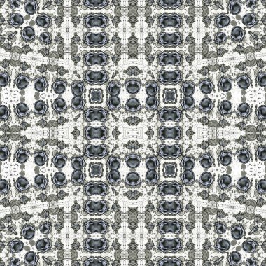 Kusursuz soyut desen. Kaleydoskop dokusu. Modern sanat modeli ve arkaplan