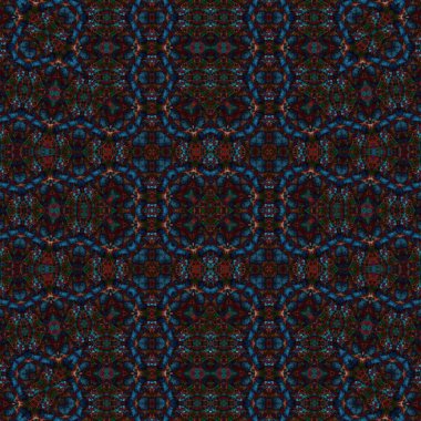 Kusursuz soyut desen. Kaleydoskop dokusu. Modern sanat modeli ve arkaplan