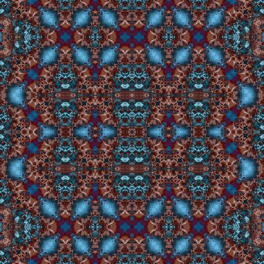 Kusursuz soyut desen. Kaleydoskop dokusu. Modern sanat modeli ve arkaplan