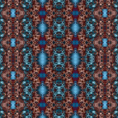 Kusursuz soyut desen. Kaleydoskop dokusu. Modern sanat modeli ve arkaplan