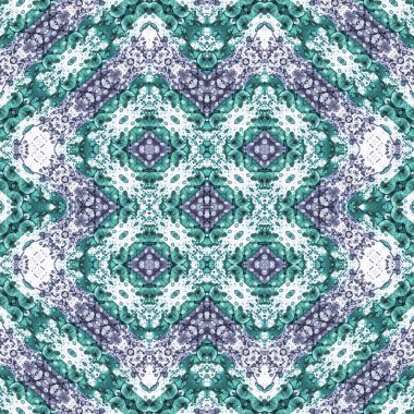 Kusursuz soyut desen. Kaleydoskop dokusu. Modern sanat modeli ve arkaplan