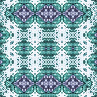 Kusursuz soyut desen. Kaleydoskop dokusu. Modern sanat modeli ve arkaplan