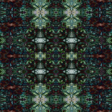 Kusursuz soyut desen. Kaleydoskop dokusu. Modern sanat modeli ve arkaplan