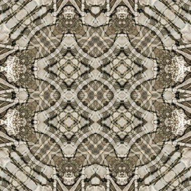 Kusursuz soyut desen. Kaleydoskop dokusu. Modern sanat modeli ve arkaplan