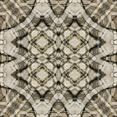 Kusursuz soyut desen. Kaleydoskop dokusu. Modern sanat modeli ve arkaplan