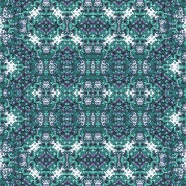 Kusursuz soyut desen. Kaleydoskop dokusu. Modern sanat modeli ve arkaplan