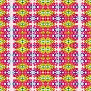 Kusursuz soyut desen. Kaleydoskop dokusu. Modern sanat modeli ve arkaplan