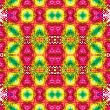 Kusursuz soyut desen. Kaleydoskop dokusu. Modern sanat modeli ve arkaplan