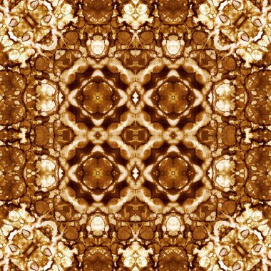 Kusursuz soyut desen. Kaleydoskop dokusu. Modern sanat modeli ve arkaplan