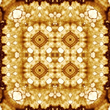 Kusursuz soyut desen. Kaleydoskop dokusu. Modern sanat modeli ve arkaplan