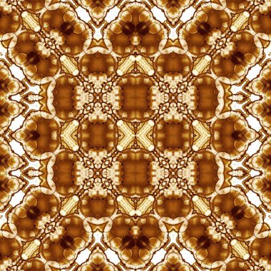 Kusursuz soyut desen. Kaleydoskop dokusu. Modern sanat modeli ve arkaplan