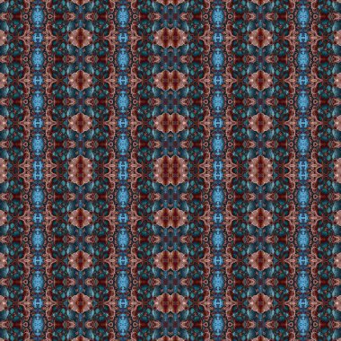 Kusursuz soyut desen. Kaleydoskop dokusu. Modern sanat modeli ve arkaplan