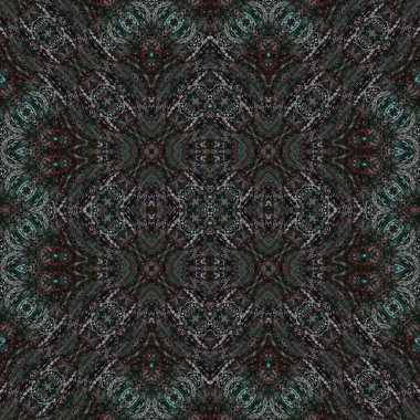 Kusursuz soyut desen. Kaleydoskop dokusu. Modern sanat modeli ve arkaplan