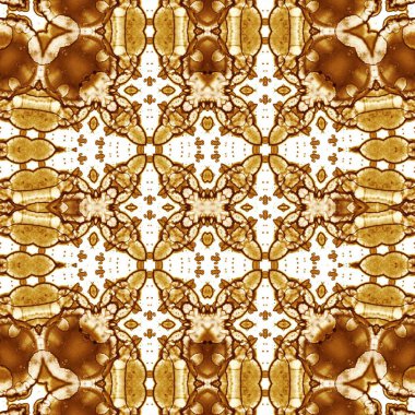 Kusursuz soyut desen. Kaleydoskop dokusu. Modern sanat modeli ve arkaplan