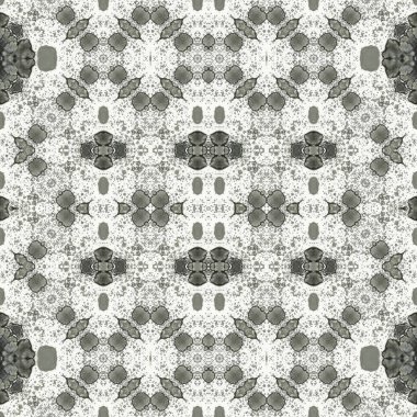 Kusursuz soyut desen. Kaleydoskop dokusu. Modern sanat modeli ve arkaplan