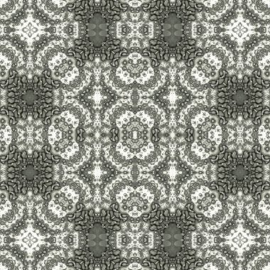 Kusursuz soyut desen. Kaleydoskop dokusu. Modern sanat modeli ve arkaplan