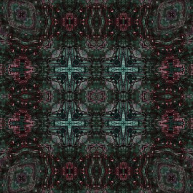 Kusursuz soyut desen. Kaleydoskop dokusu. Modern sanat modeli ve arkaplan