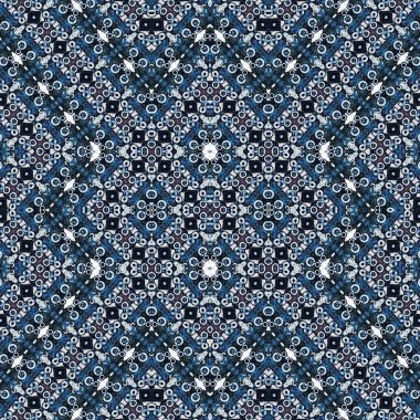 Kusursuz soyut desen. Kaleydoskop dokusu. Modern sanat modeli ve arkaplan