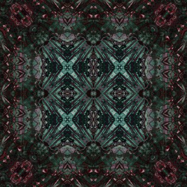 Kusursuz soyut desen. Kaleydoskop dokusu. Modern sanat modeli ve arkaplan