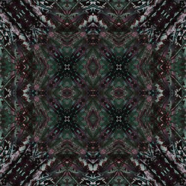 Kusursuz soyut desen. Kaleydoskop dokusu. Modern sanat modeli ve arkaplan