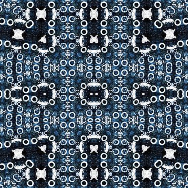 Kusursuz soyut desen. Kaleydoskop dokusu. Modern sanat modeli ve arkaplan