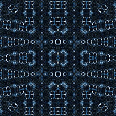 Kusursuz soyut desen. Kaleydoskop dokusu. Modern sanat modeli ve arkaplan