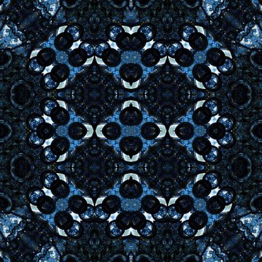 Kusursuz soyut desen. Kaleydoskop dokusu. Modern sanat modeli ve arkaplan