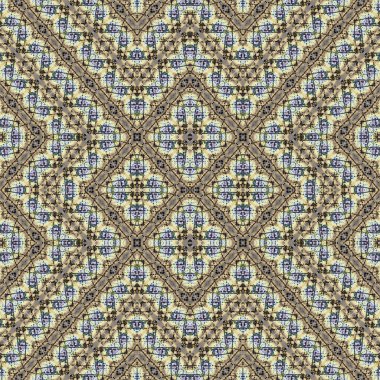 Kusursuz soyut desen. Kaleydoskop dokusu. Modern sanat modeli ve arkaplan