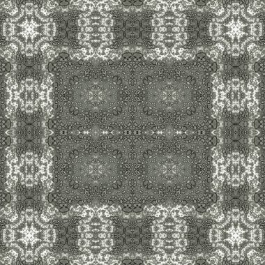 Kusursuz soyut desen. Kaleydoskop dokusu. Modern sanat modeli ve arkaplan