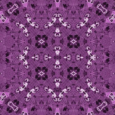 Kusursuz soyut desen. Kaleydoskop dokusu. Modern sanat modeli ve arkaplan