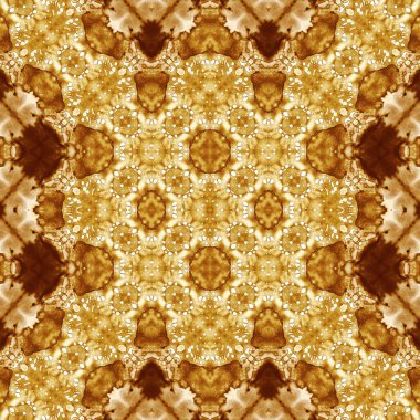 Kusursuz soyut desen. Kaleydoskop dokusu. Modern sanat modeli ve arkaplan