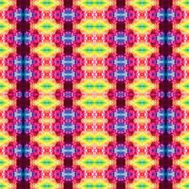 Kusursuz soyut desen. Kaleydoskop dokusu. Modern sanat modeli ve arkaplan