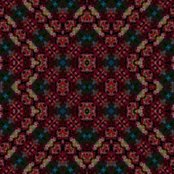 Kusursuz soyut desen. Kaleydoskop dokusu. Modern sanat modeli ve arkaplan