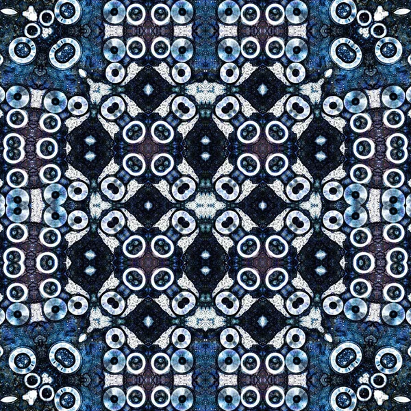 Kusursuz soyut desen. Kaleydoskop dokusu. Modern sanat modeli ve arkaplan