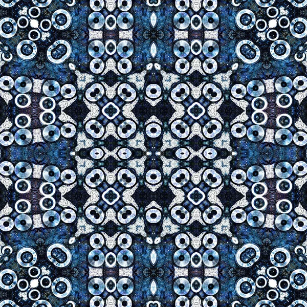 Kusursuz soyut desen. Kaleydoskop dokusu. Modern sanat modeli ve arkaplan