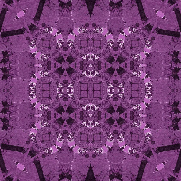 Kusursuz soyut desen. Kaleydoskop dokusu. Modern sanat modeli ve arkaplan