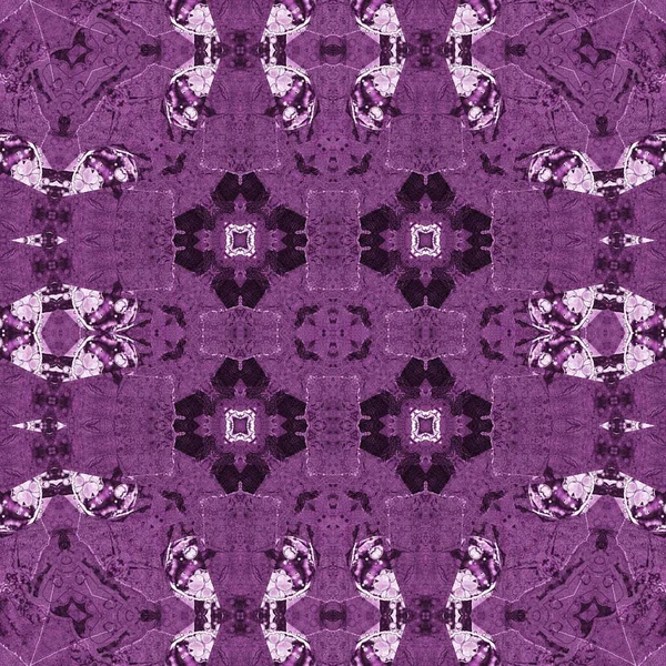 Kusursuz soyut desen. Kaleydoskop dokusu. Modern sanat modeli ve arkaplan