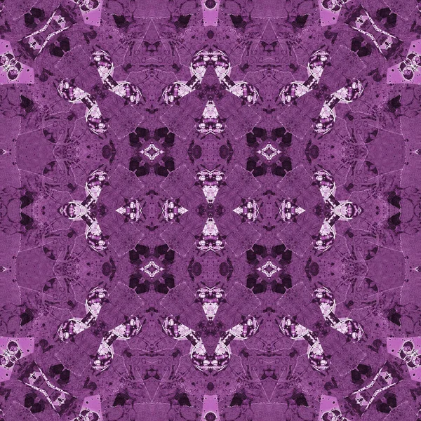 Kusursuz soyut desen. Kaleydoskop dokusu. Modern sanat modeli ve arkaplan