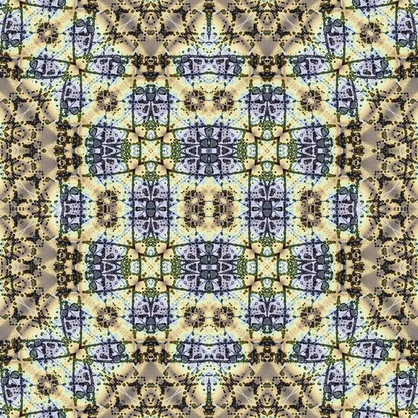 Kusursuz soyut desen. Kaleydoskop dokusu. Modern sanat modeli ve arkaplan