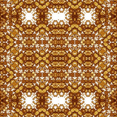 Kusursuz soyut desen. Kaleydoskop dokusu. Modern sanat modeli ve arkaplan