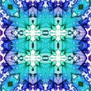 Kusursuz soyut desen. Kaleydoskop dokusu. Modern sanat modeli ve arkaplan