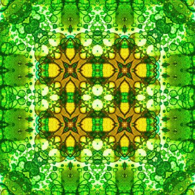 Kusursuz soyut desen. Kaleydoskop dokusu. Modern sanat modeli ve arkaplan