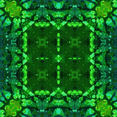 Kusursuz soyut desen. Kaleydoskop dokusu. Modern sanat modeli ve arkaplan